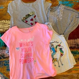 Girls 18 Plus Shirt Lot - Justice / Arizona